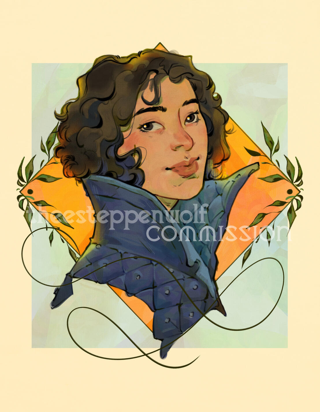 bust rendered lineart bust rendered lineart